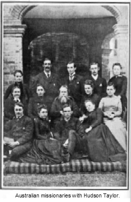 Australian Missionaries with Hudson Taylor
