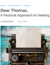 Dear Thomas, (Why I think David is wrong about your same-sex attraction)